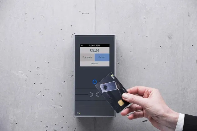 pointage horodatage horaire badge